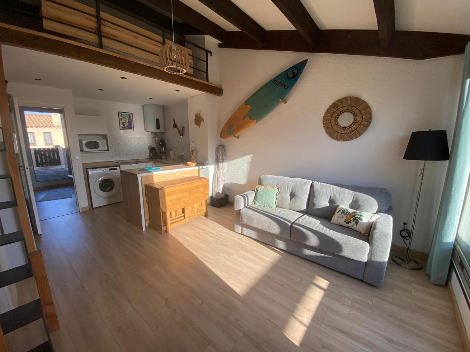 Grand Studio Entre Le Golf Et La Plage A 800M Saint-Cyprien  Ngoại thất bức ảnh